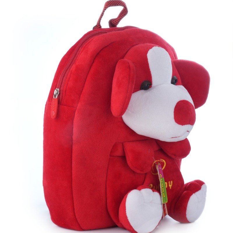 Punny Puppy Plush Backpack for Kids – Soft Cute Animal School & Picnic Bag for Toddlers (Multiple Color Options)